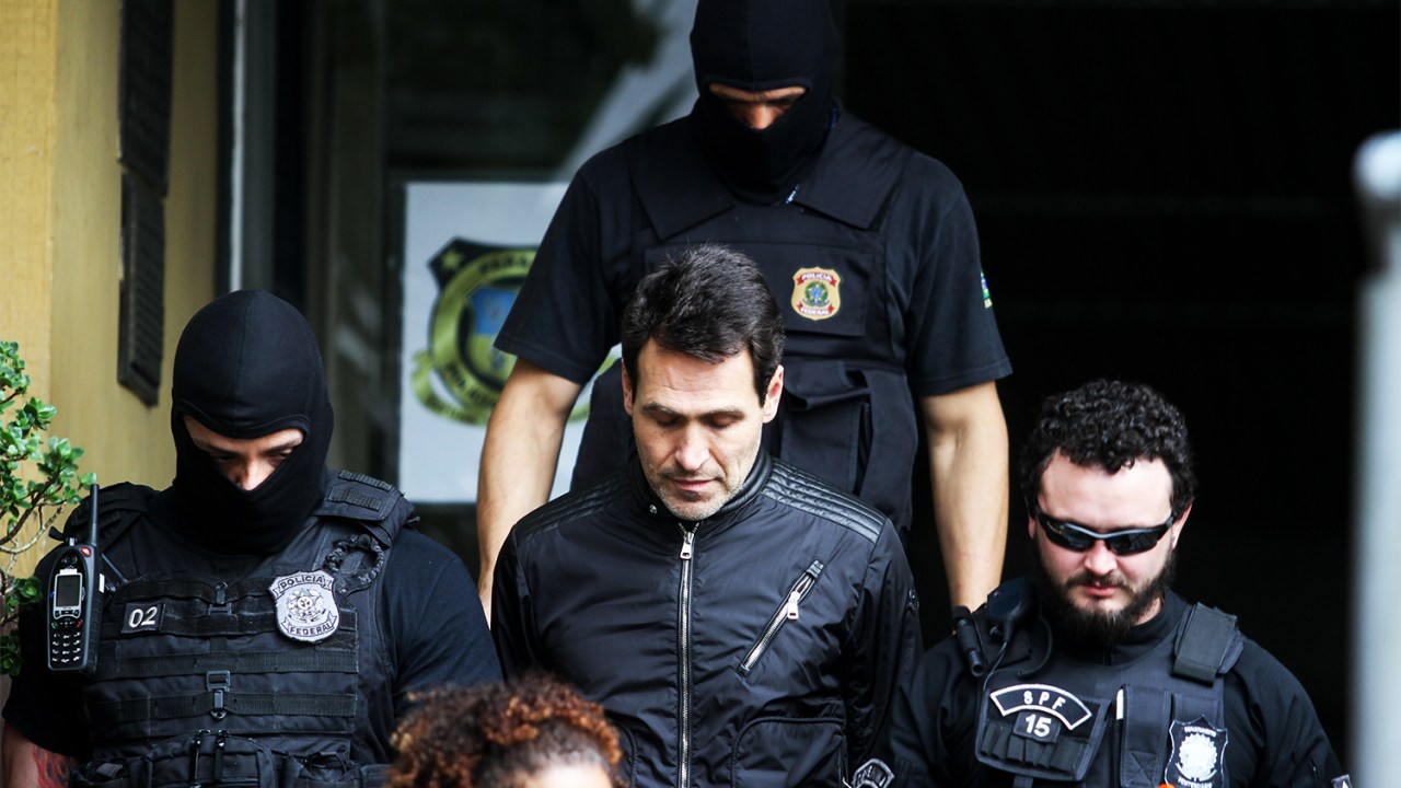 Empresário Mariano Marcondes Ferraz realiza exame de corpo de delito em Curitiba (PR) - 31/10/2016