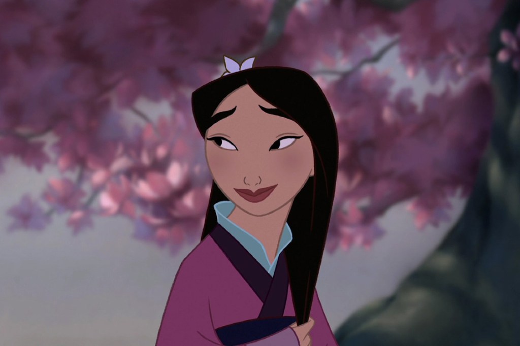Cena da animação 'Mulan' (1998)