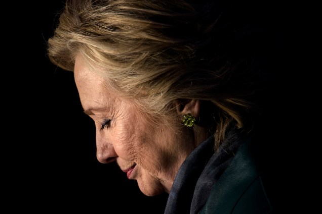 A candidata democrata à presidência dos Estados Unidos, Hillary Clinton
