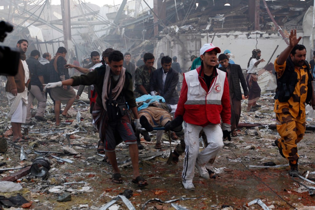 Explosão em Sanaa no Iêmen