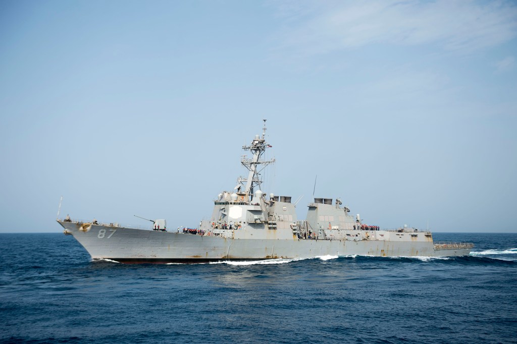 Navio da Força-marinha norteamericana USS Mason