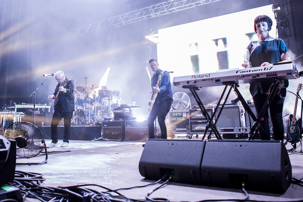 Banda New Order se apresenta em Barcelona, na Espanha