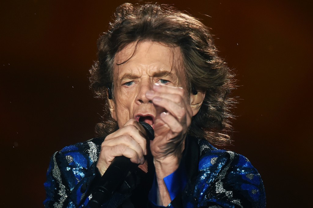 O vocalista Mick Jagger