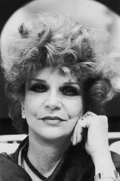 Retrato da atriz Tônia Carrero de 1985 Retrato da atriz Tônia Carrero de 1985