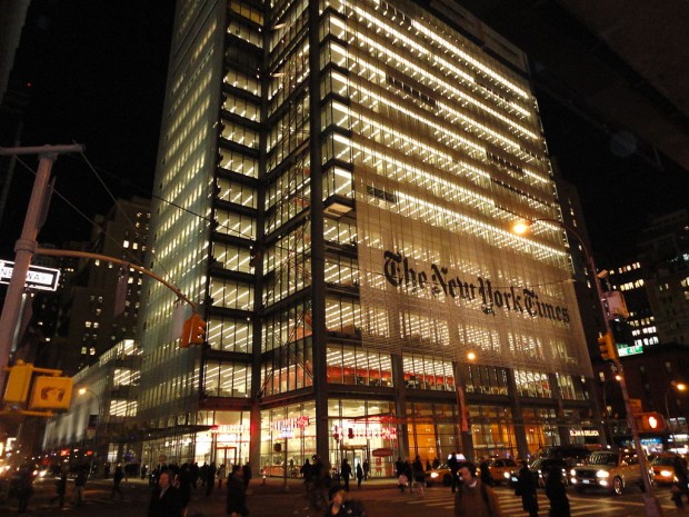 Edifício do New York Times, de Renzo Piano: bird friendly