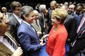 aécio e dilma