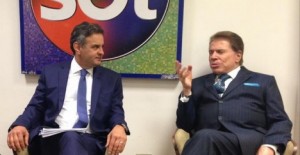 A&eacute;cio e Silvio: antes do debate