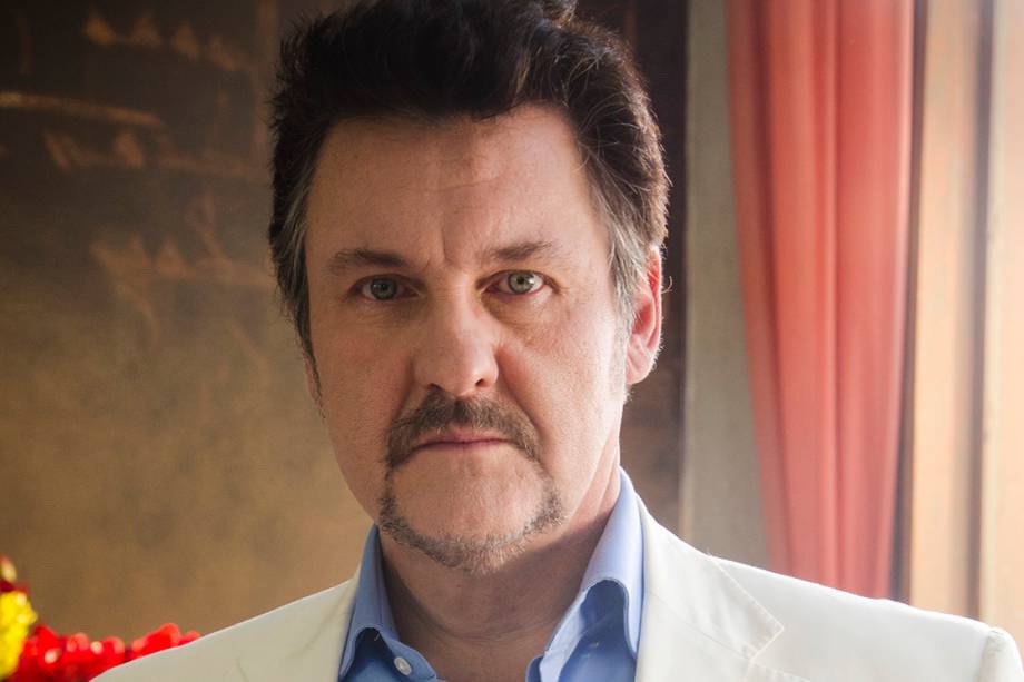 O ator Antonio Calloni na novela 'Salve Jorge'