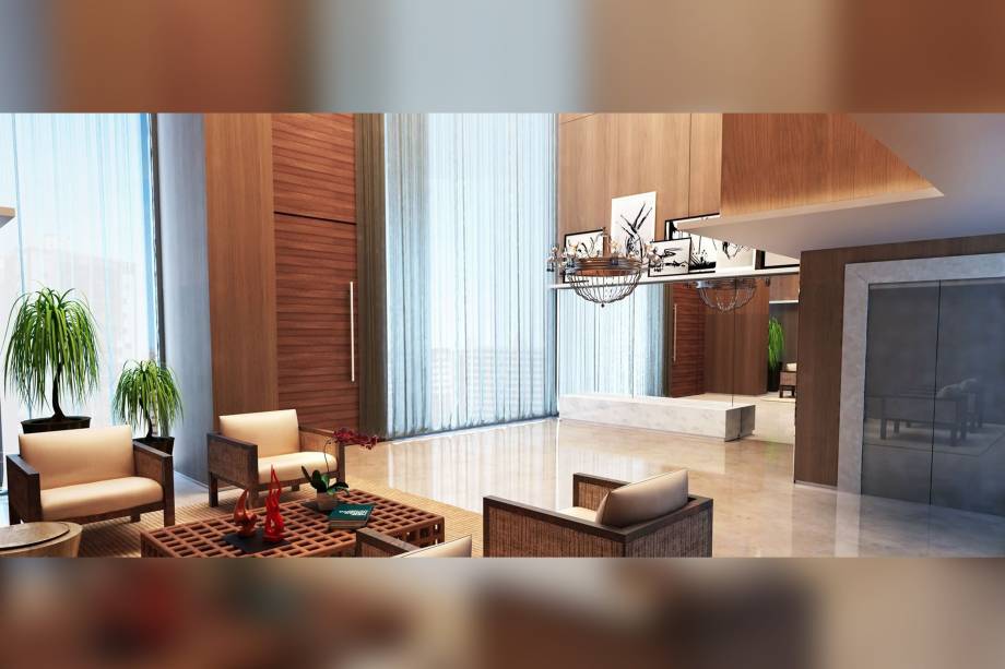 Projeto do apartamento La Vue em Salvador