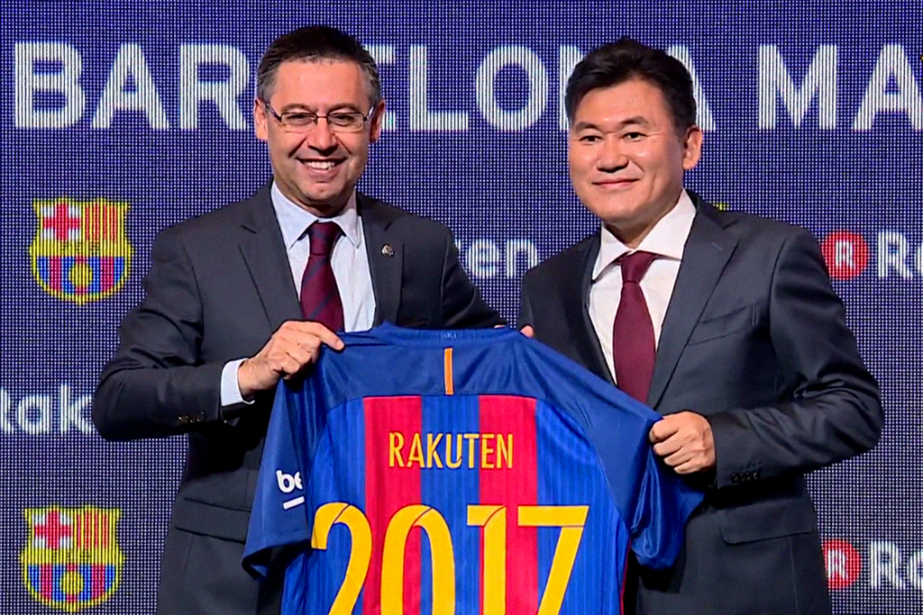 Empresa japonesa se torna patrocinadora principal do Barcelona