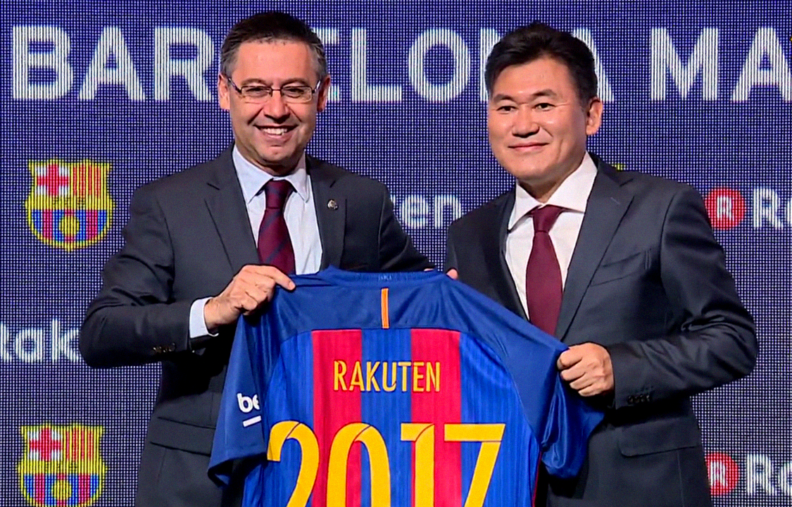 Empresa japonesa se torna patrocinadora principal do Barcelona