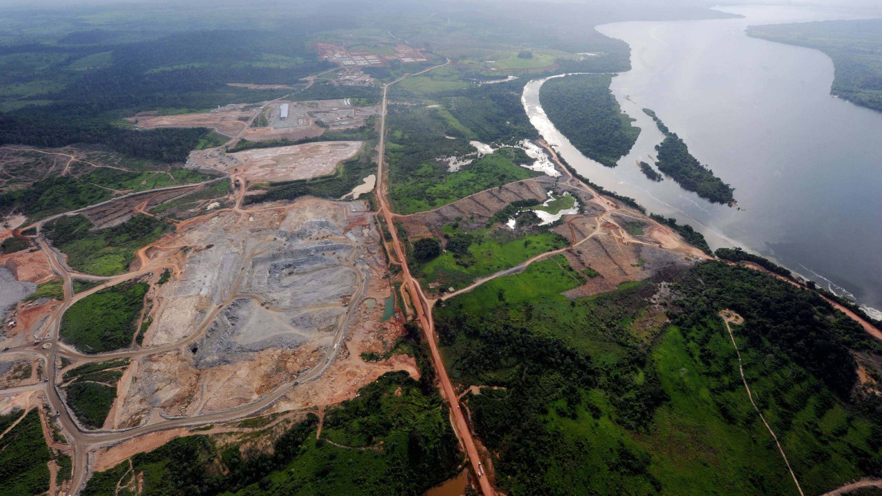 Usina Elétrica Belo Monte, no Pará