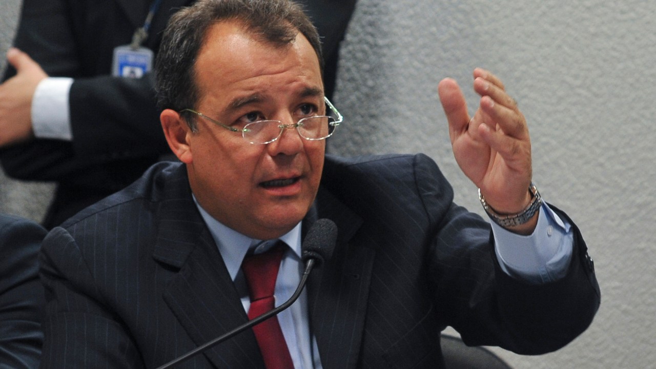 O ex-governador do Rio de Janeiro Sérgio Cabral