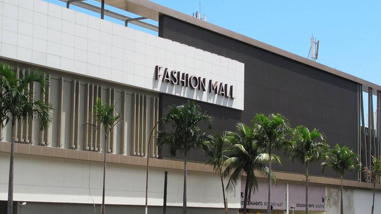 Fachada do São Conrado Fashion Mall, no Rio de Janeiro (RJ)
