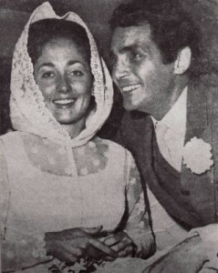 Bridget e o ator David Hedison em 1968. (Foto: site oficial do ator)