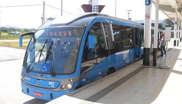 Sistema de ônibus rápido BRT (Divulgação)