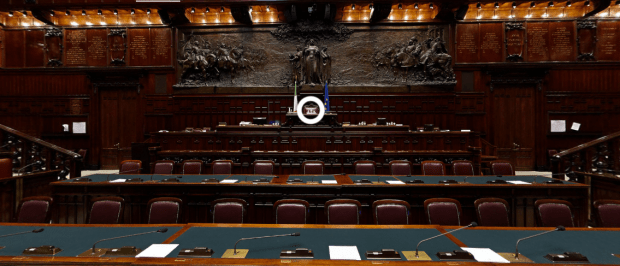 Casa dos representantes italiana, uma das 193 pesquisados no livro Parliament (Fotos Reprodução)