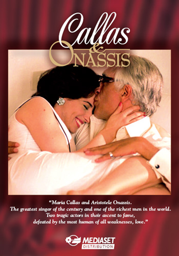 Cartaz da minissérie Callas e Onassis