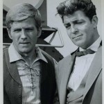 Collins e Dale Robertson em 'Cavalo de Ferro'
