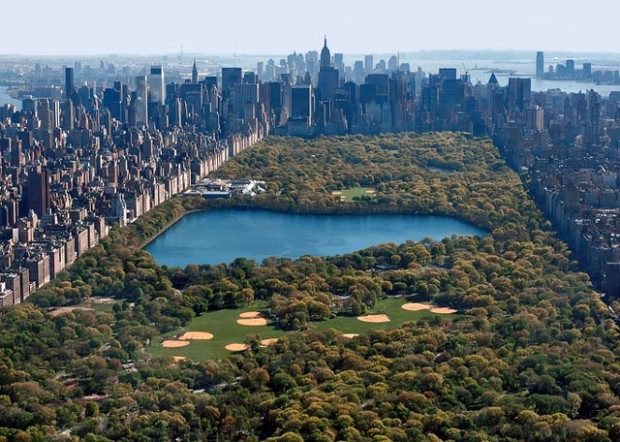 Vista do Central Park, de Nova York
