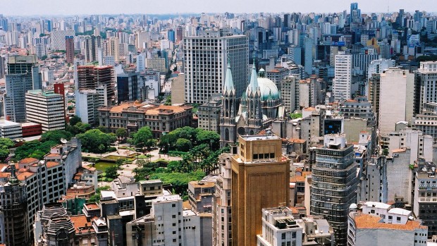 Vista do centro de São Paulo