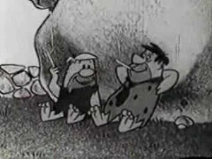 Barney e Fred em comercial da Reynolds Tobacco