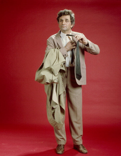 Peter Falk como Columbo (Fotos: NBC/Arquivo)