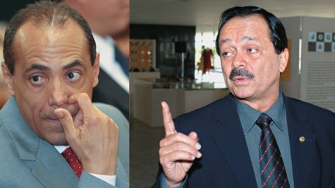 O presidente da Conab, Evangevaldo (à esq.), e o deputado Jovair Arantes, seu padrinho: o emissário e o mandante no pedido de dinheiro (Alan Marques/Folhapress e Carlos Moura/CB/DAPress)