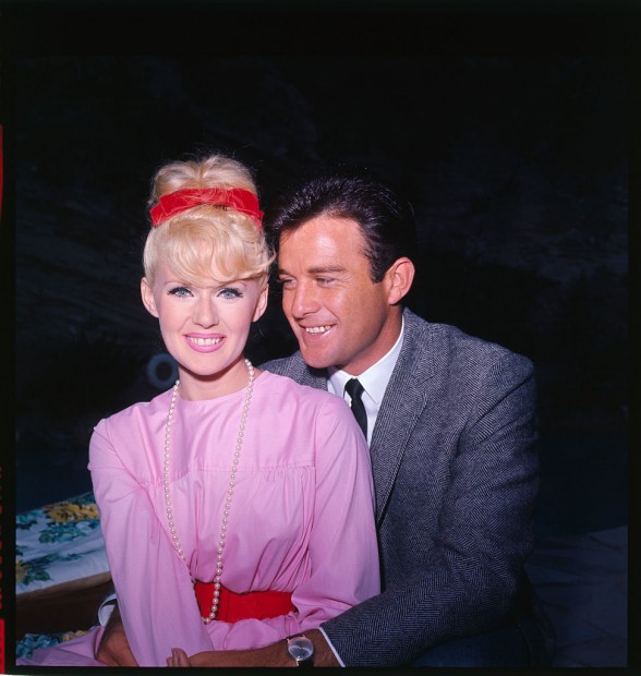 Connie Stevens e Stacy em 1962 (Foto: : Bettmann/Getty) 
