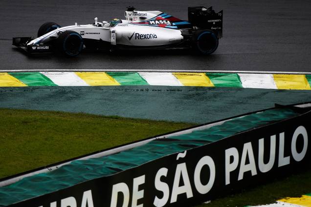 O piloto brasileiro Felipe Massa durante o Grande Prêmio do Brasil de Fórmula 1, realizado no Autódromo de Interlagos - 13/11/2016