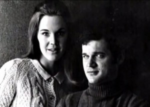 Catherine e seu primeiro marido, Jack Nance (Foto: Cyrus