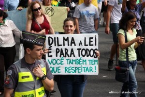 Dia 6 Protesto Dilma lei para todos