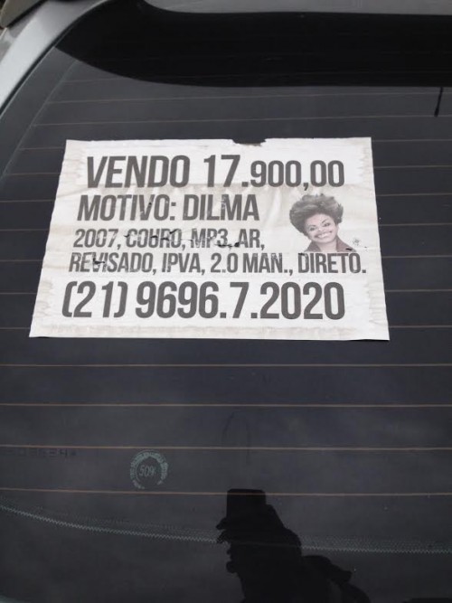 Dilma carro
