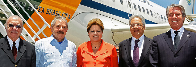 Dilma com ex-presidentes