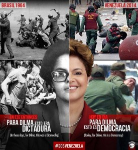 Dilma ditadura democracia