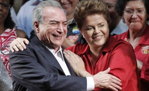 Temer e Dilma: Só o amor constrói