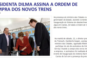 Dilma Metrô Porto Alegre