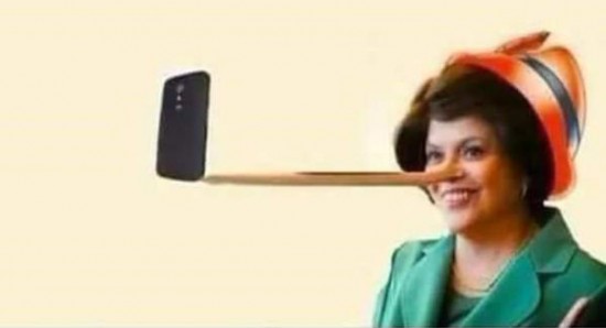 Dilma pinóquio
