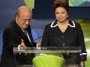 Blatter e Dilma: encontro marcado