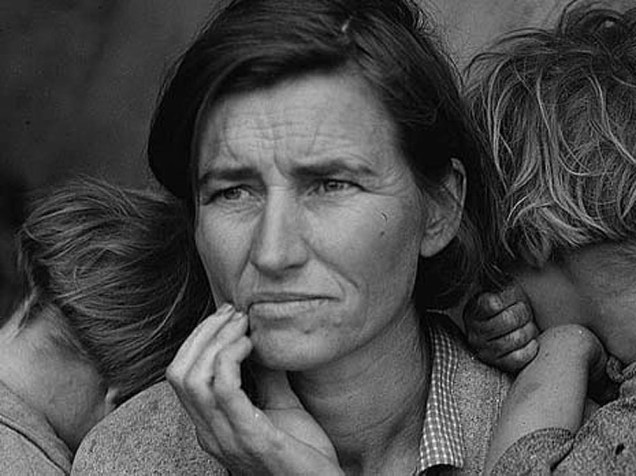 Mãe migrante, 1936