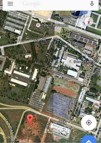 Embaixada Palestina terreno Google Earth