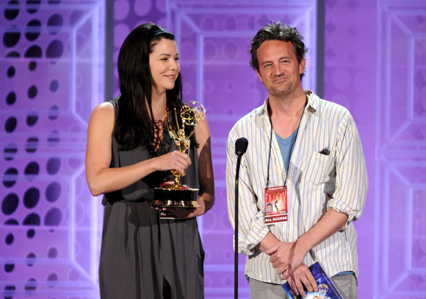 Ensaio com os atores Lauren Graham e Matthew Perry (Photo By Matthew Imaging/Getty)