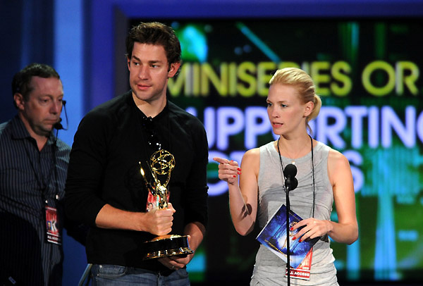 Ensaio com John Krasinski e January Jones (Photo By Matthew Imaging/Getty)