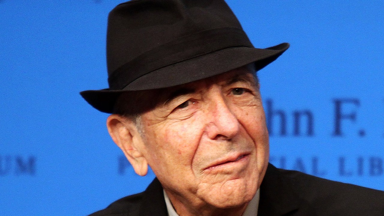O músico Leonard Cohen durante evento em Boston, no estado americano de Massachusetts - 26/02/2012