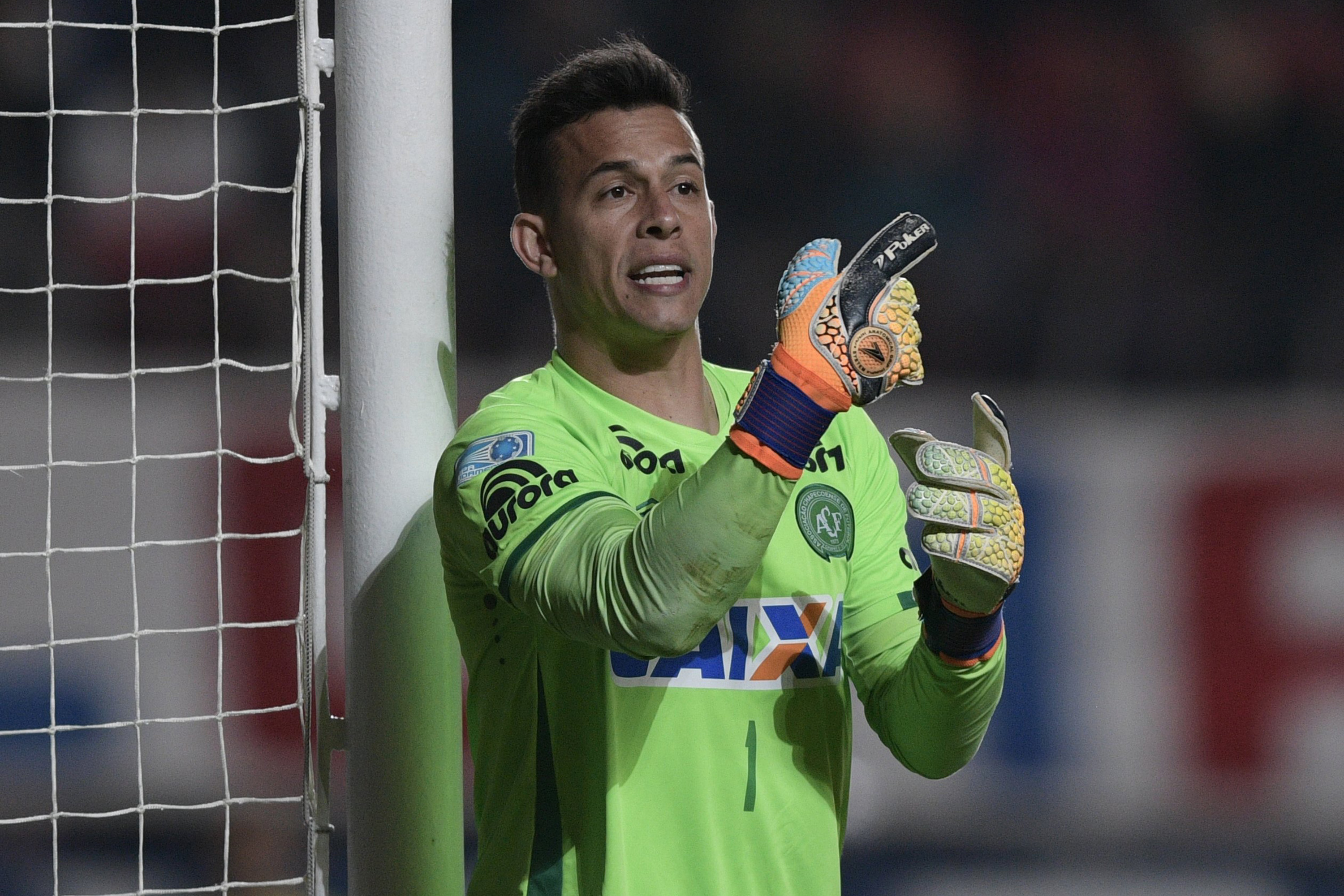 O goleiro Danilo da Chapecoense