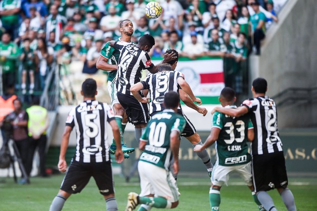 Palmeiras e Botafogo se enfrentam pela 36ª rodada do Campeonato Brasileiro na Arena do Palmeiras, em São Paulo - 20/11/2016