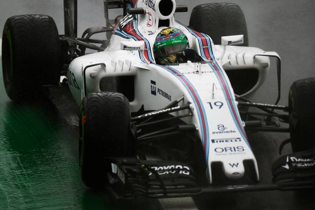 O piloto brasileiro Felipe Massa, durante o Grande Prêmio do Brasil de Fórmula 1, realizado no Autódromo de Interlagos - 13/11/2016