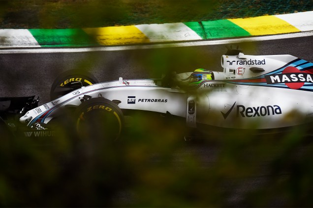 O piloto brasileiro Felipe Massa, da equipe Williams, durante o treino classificatório para o Grande Prêmio do Brasil de Fórmula 1, realizado no Autódromo de Interlagos, zona sul de São Paulo (SP) - 12/11/2016