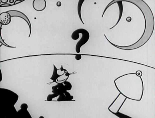 O Gato Félix em cena do filme 'Astronomeous' (Foto: First National Pictures/Warner Brothers)