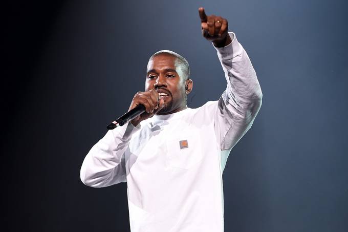 Kanye West se apresenta no Madison Square Garden, em Nova York